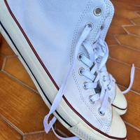 Scarpe converse all star bianche uomo