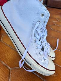 Scarpe converse all star bianche uomo