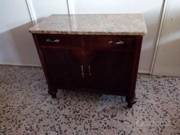 Credenzina piano marmo