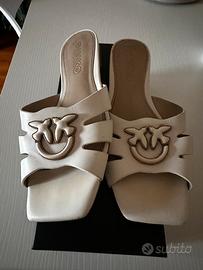 Ciabate pinko in pelle originali n39