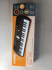tastiera elettronica casio S-76 + adattatore