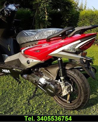 SCOOTER ROSSO 125cc ROSSO 2025 NUOVO ANCHE A RATE