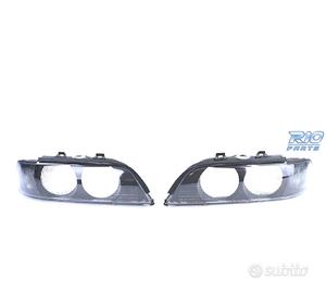 TULIPANI PER BMW E39 95-00 LENTE D2S NERO FUMÉE