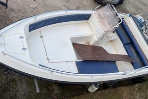 Barca a Motore 5 metri con trailer omologa