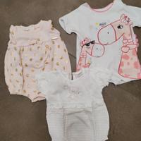 pagliaccetti Bambina 1, 3 mesi