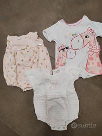 pagliaccetti Bambina 1, 3 mesi