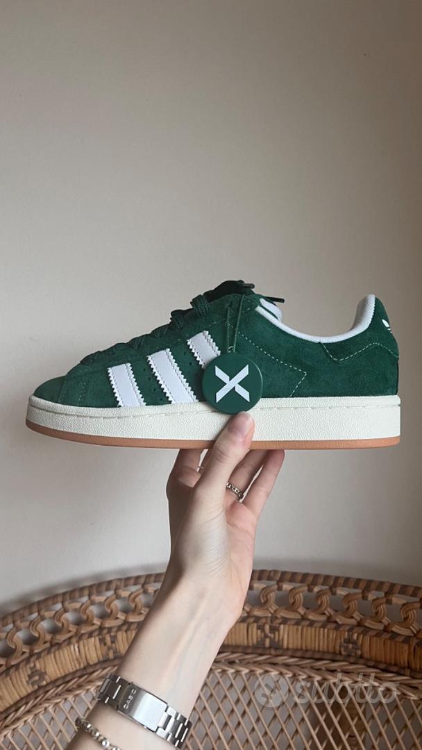 scarpe adidas alte verdi