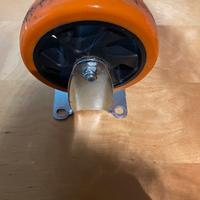 Ruota in plastica diametro 125