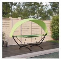 Lettino da giardino con tetto - Verde