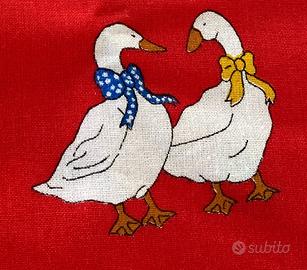 Tovaglia in cotone per otto persone