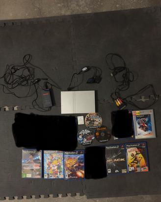 Playstation 2 slim + 9 giochi