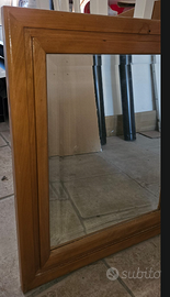 Specchio 50x60 Cornice legno rovere chiaro