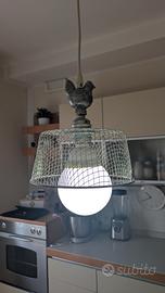 Coppia lampadariba sospensione industrial/Country 