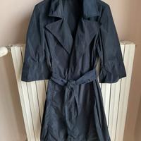 Trench donna blu sfoderato CAMOMILLA