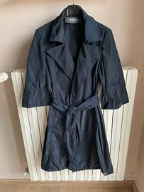 Trench donna blu sfoderato CAMOMILLA