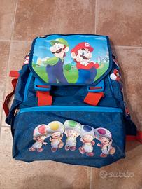 Zaino elementare estensibile  di super Mario Bros 