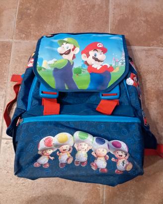Zaino elementare estensibile  di super Mario Bros 