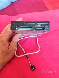 Multi-Card Reader 3.5" per PC Desktop