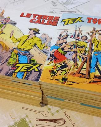 "Tex Willer" lotto 24 albi varie edizioni.