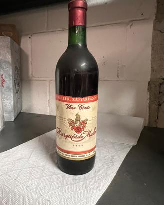 Vino Marques de Muller 1969
