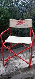 sedia da regista vintage