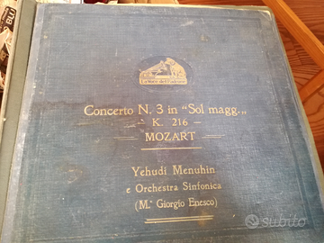 Dischi e custodie grammofono