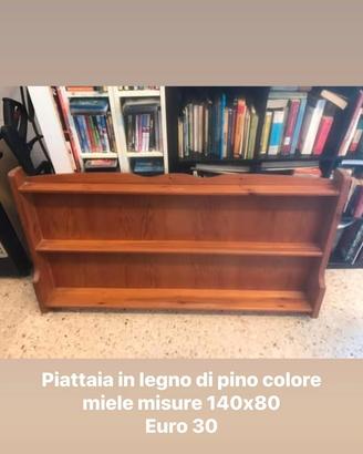 Piattaia in legno usata in buono stato