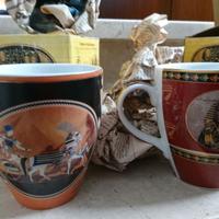 tazzine tazze egizie egiziane in porcellana