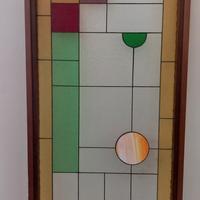 Vetro decorato con conice