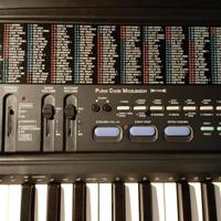 tastiera Casio tone bank CT 636 