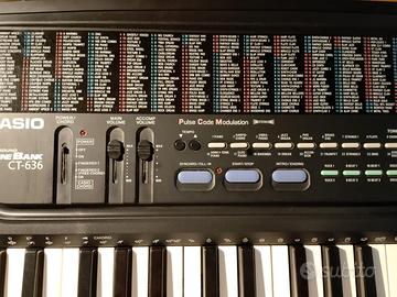 tastiera Casio tone bank CT 636 