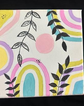 Quadri Boho Dipinti A Mano