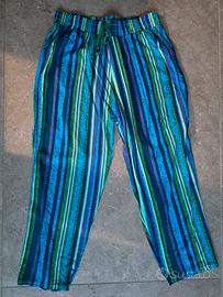 Pantalone donna estivo righe