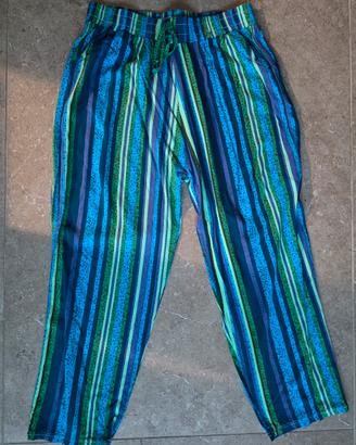 Pantalone donna estivo righe