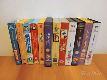 Videocassette originali cartoni animati