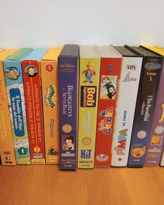 Videocassette originali cartoni animati