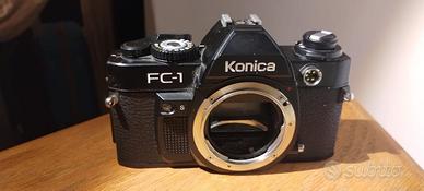 reflex Konica FC-1 solo corpo 35mm