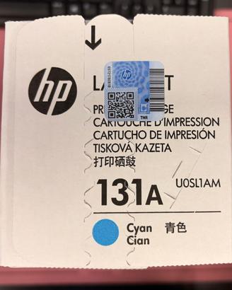 TONER ORIGINALE CIANO LaserJet HP 131°