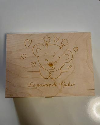 Posate personalizzate nome Gabri