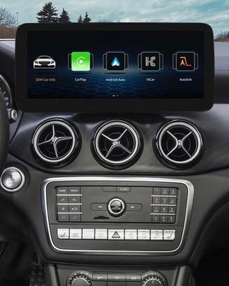 Tablet Android Mercedes A CLA GLA CarPlay