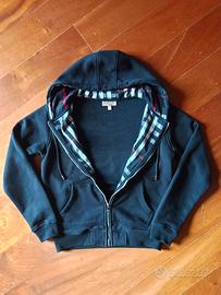 Felpa con zip Burberry 