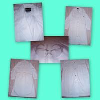 Camice da Laboratorio medico+ Occhiali.  Nuovo