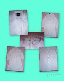 Camice da Laboratorio medico+ Occhiali.  Nuovo