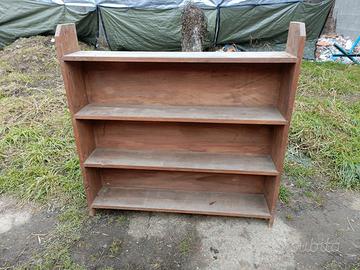 Scaffale libreria vintage