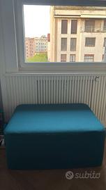 Pouf Campeggi trasformabile in letto singolo/doppi