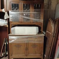 Credenza piemontese in noce