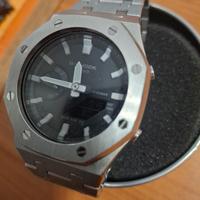 casio ga2100 cover acciaio 