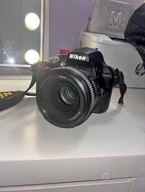 Macchina Fotografica Nikon D3400 + Obiettivi