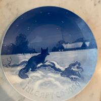 Piatto di natale 1929 Danimarca.