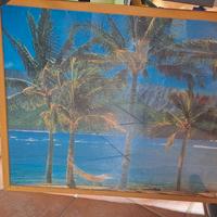 quadro con immagine tropicale 